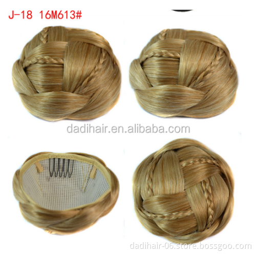 Hair Accessories Bun,Synthet Hair Bun Dome,Sponge Hair Bun Maker Donut
